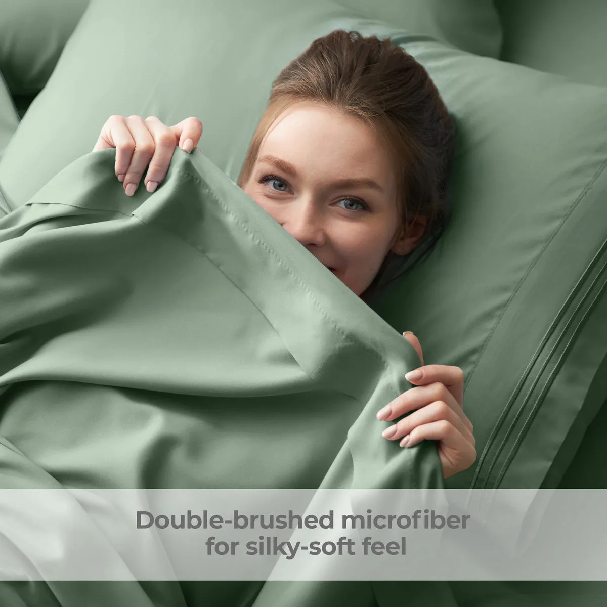 Iconic Microfiber Flat Sheet (Light Colors)