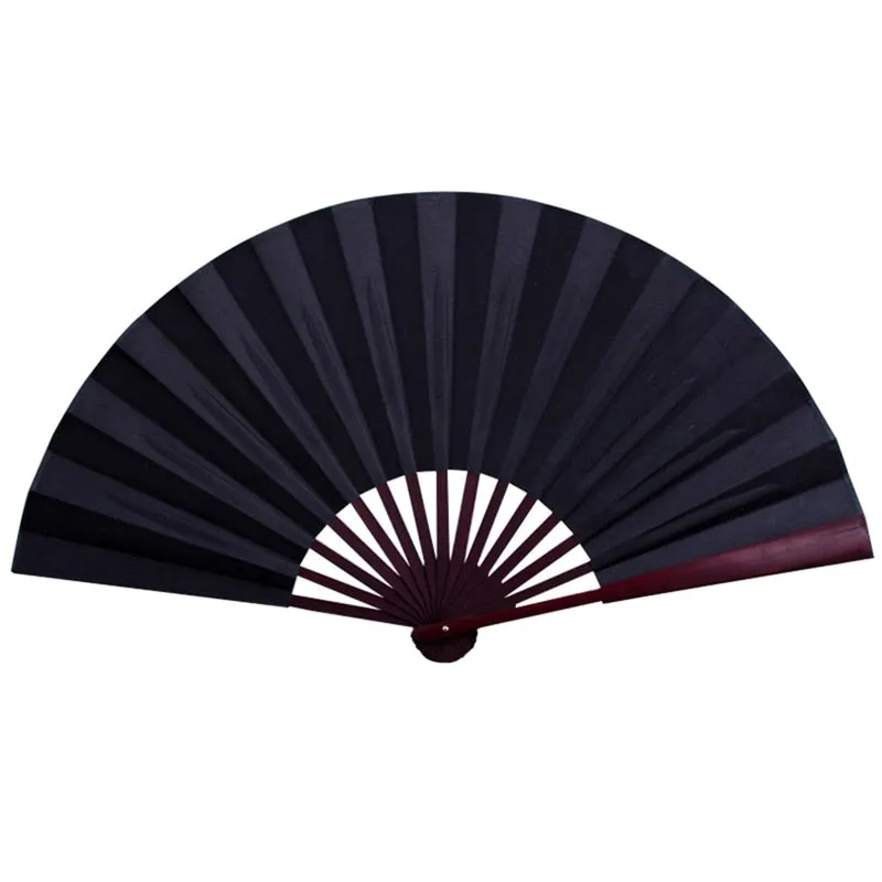 Japanese Silk Cloth Hand Fan