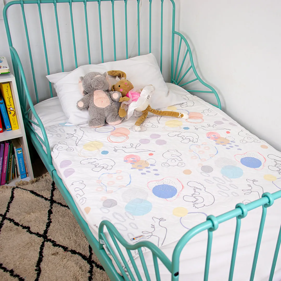 Joey Kids Printed Waterproof Bed Pad (Rosie)