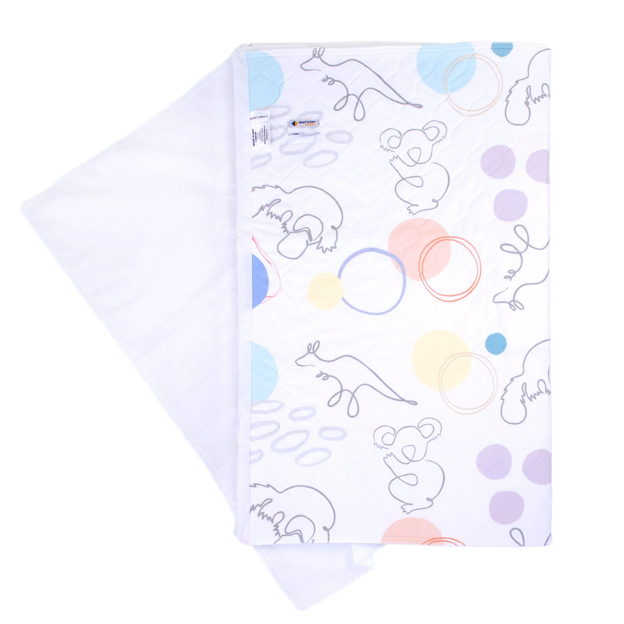 Joey Kids Printed Waterproof Bed Pad (Rosie)