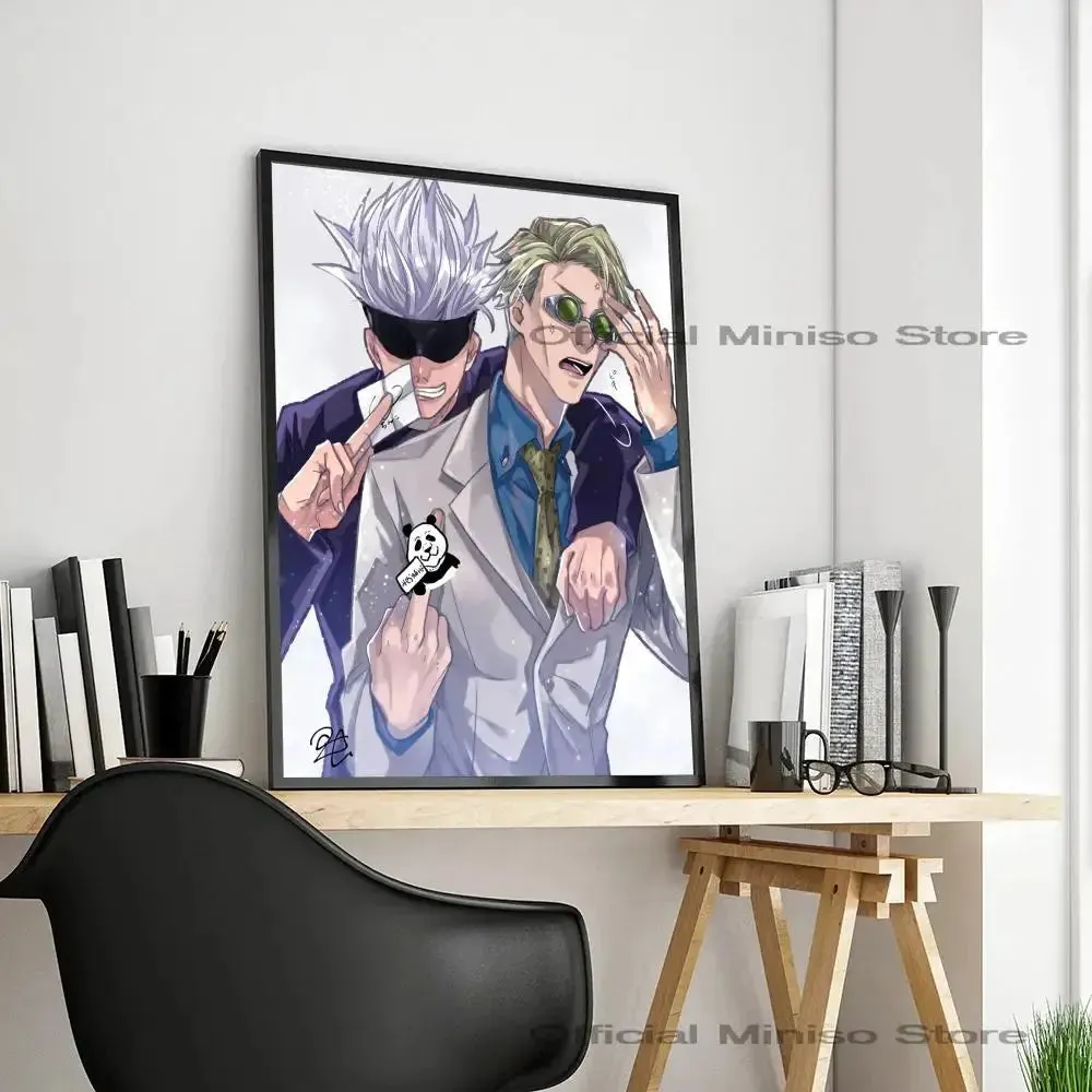 Kento Nanami Jujutsu Kaisen Classic Movie Poster - Self-Adhesive Waterproof Sticker for Coffee House and Bar Room Wall Art Decor