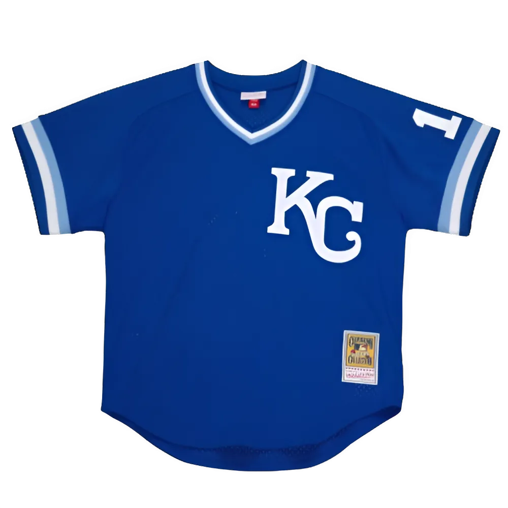 Kid's Authentic Bo Jackson Kansas City Royals 1989 Pullover Jersey