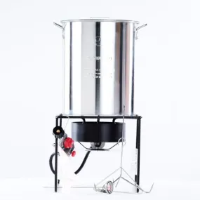 King Kooker 29 Qt Aluminum Turkey Frying Cooker Package