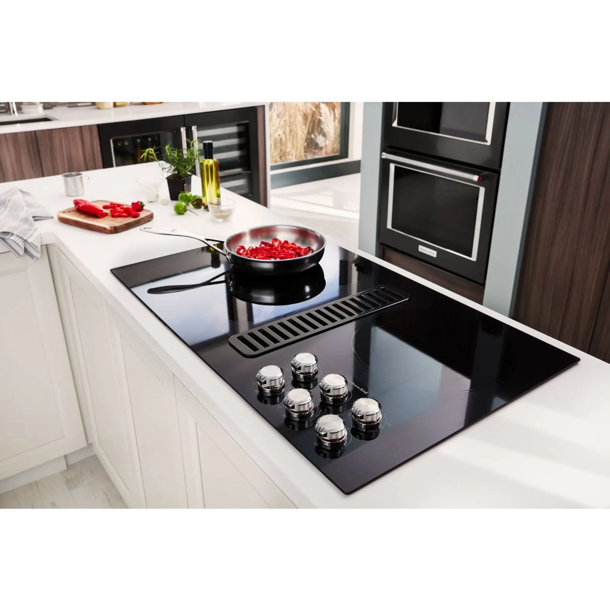 KitchenAid 36" Cooktop (KCED606GBL) - Black