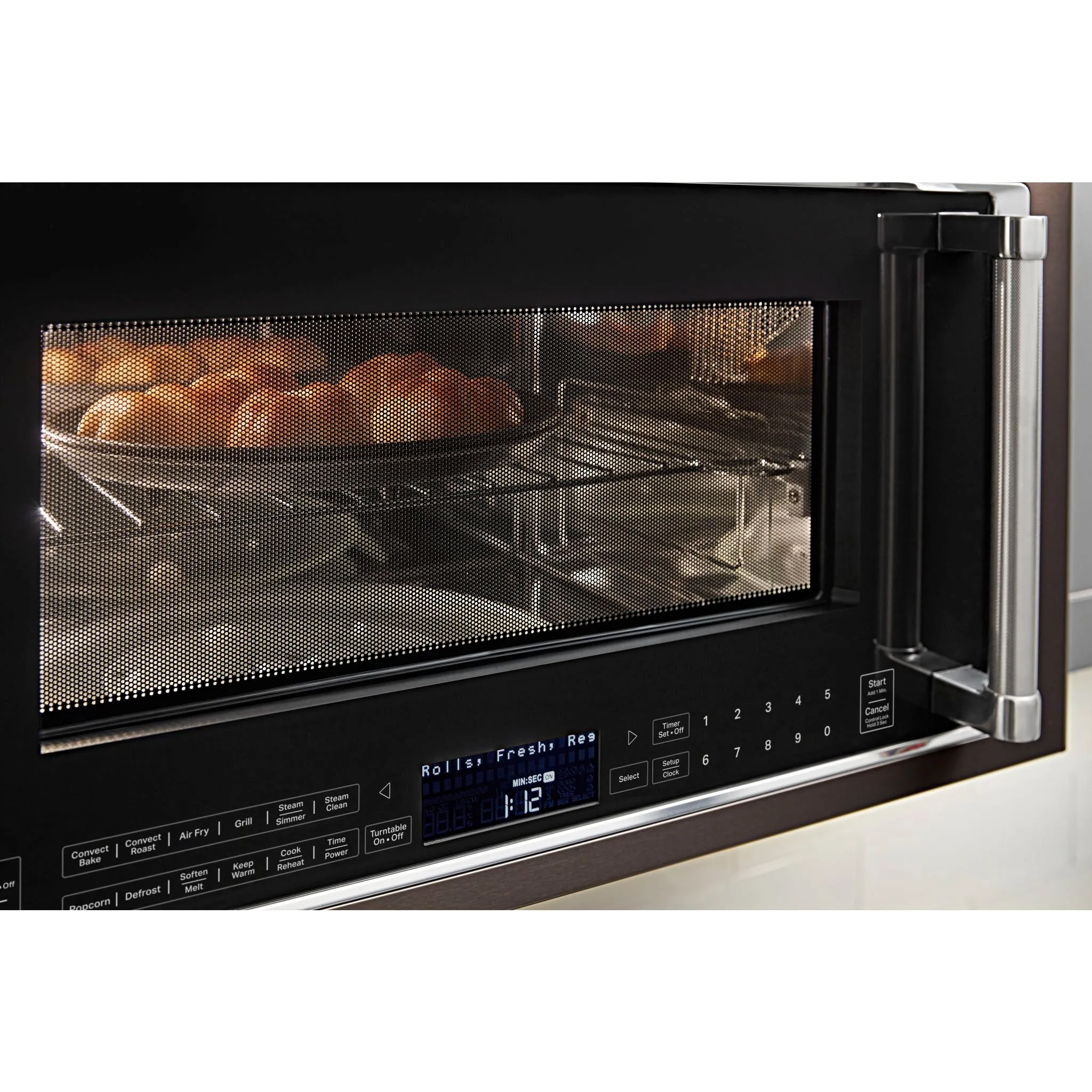 KitchenAid  Over-the-Range Convection Microwave with Air Fry Mode (YKMHC319LBS)