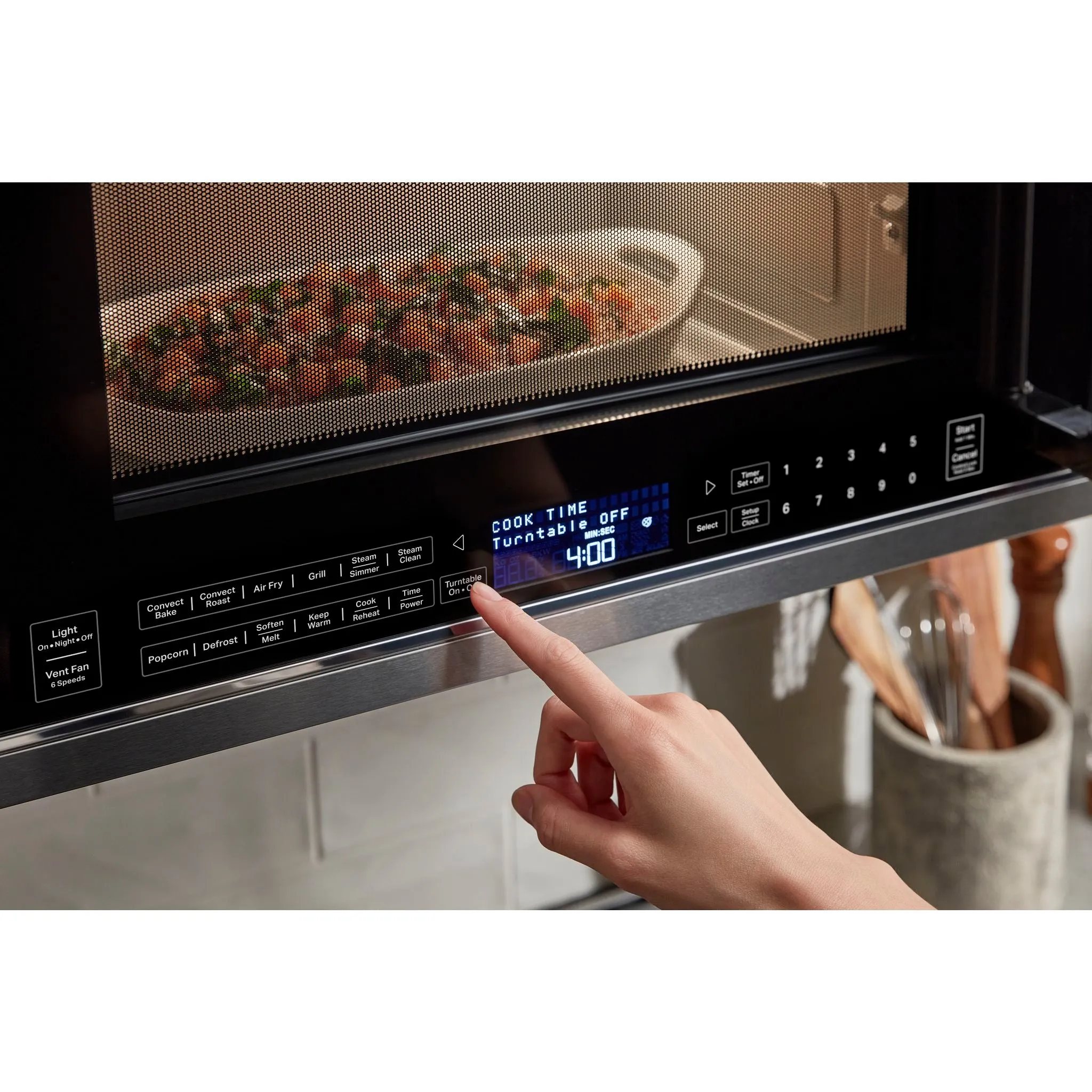 KitchenAid  Over-the-Range Convection Microwave with Air Fry Mode (YKMHC319LBS)