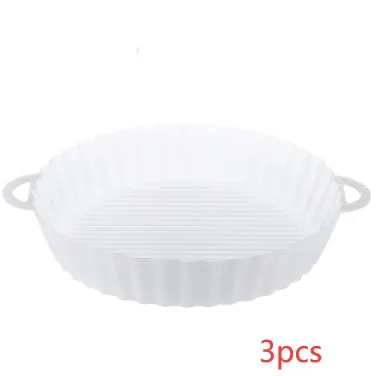 Kitchenware Silicone Air Fryer Tray Disposable paper liner for AirFryer silicone pot grill pan accessories