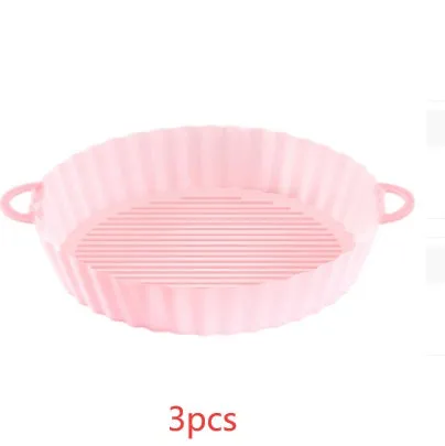 Kitchenware Silicone Air Fryer Tray Disposable paper liner for AirFryer silicone pot grill pan accessories