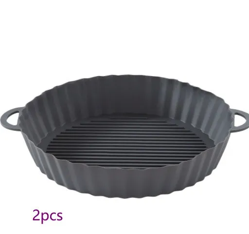 Kitchenware Silicone Air Fryer Tray Disposable paper liner for AirFryer silicone pot grill pan accessories