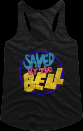 Ladies Saved By The Bell Racerback Tank Top