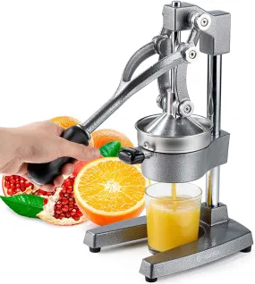 Large Cast Iron Manual Orange Juicer