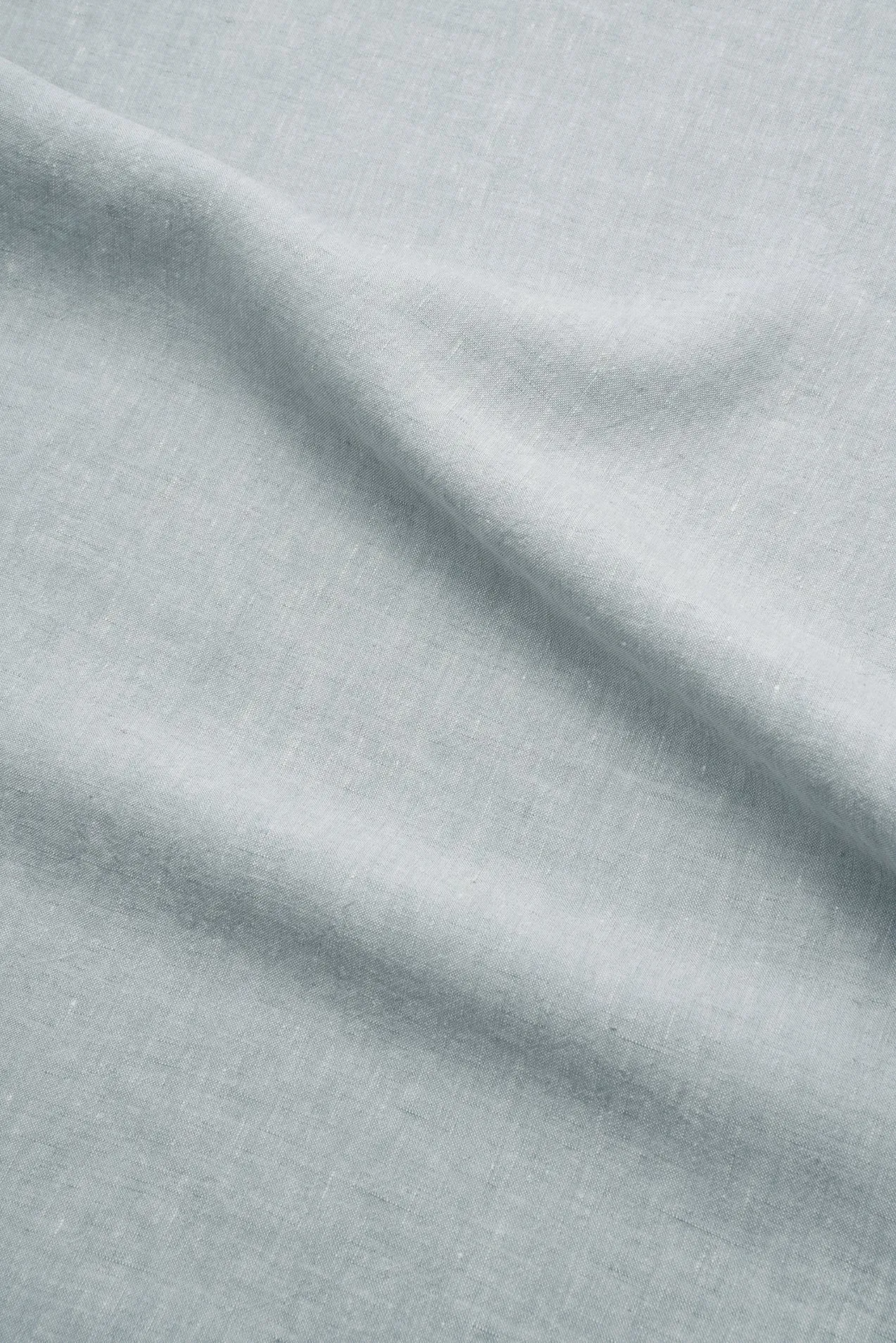 Linen Bedding Melange in Light Blue Color