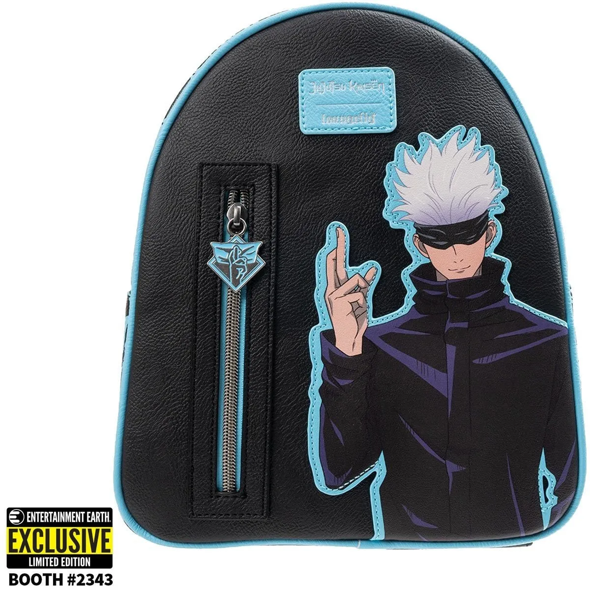 Loungefly Jujutsu Kaisen Gojo Mini Backpack Entertainment Earth Exclusive