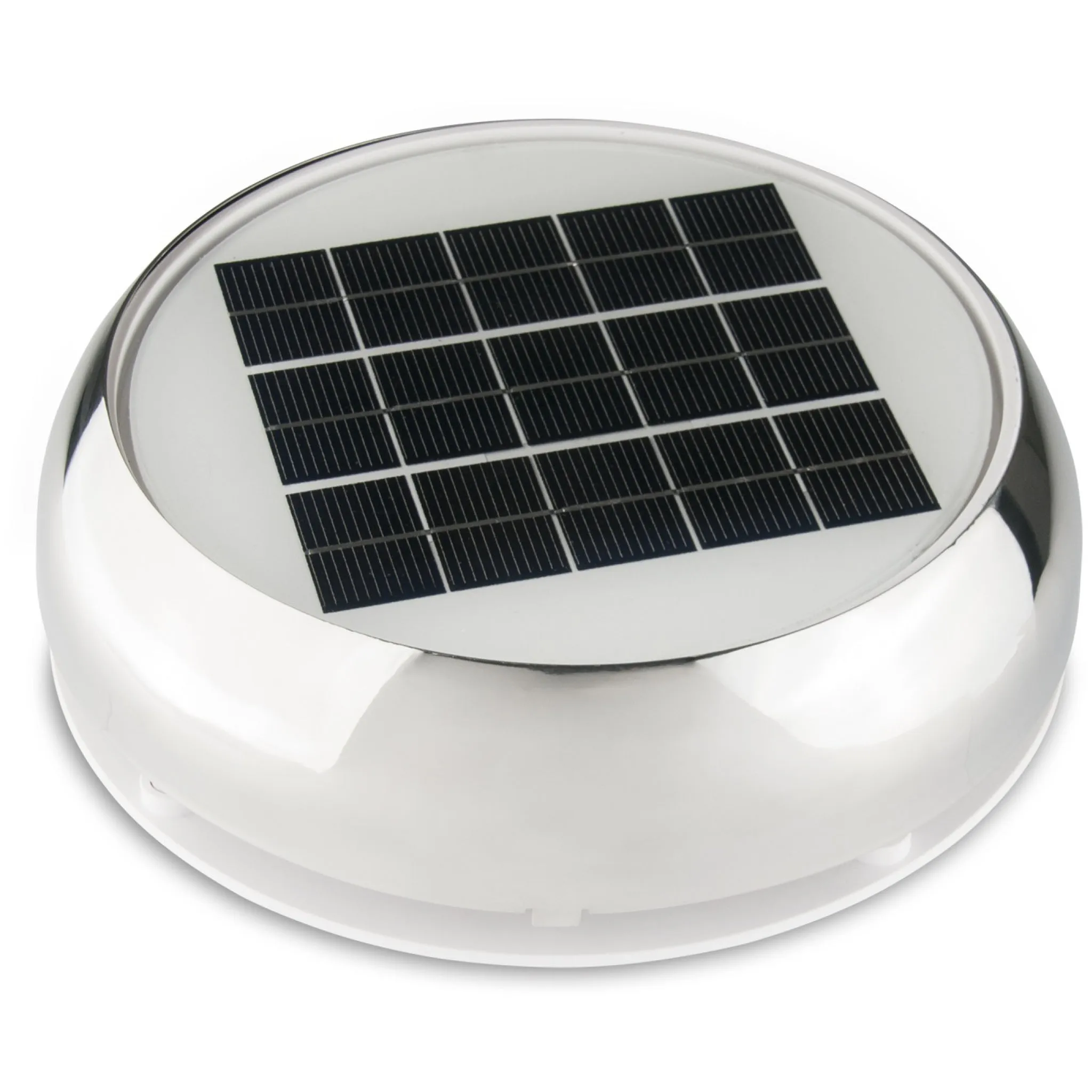 Marinco Day/Night Solar Vent - 4" Stainless