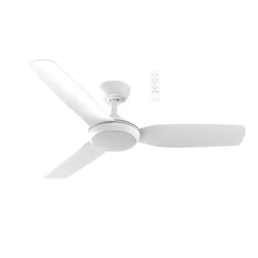 Martec Viper DC 3 1220mm Ceiling Fan with LED Light Matt White