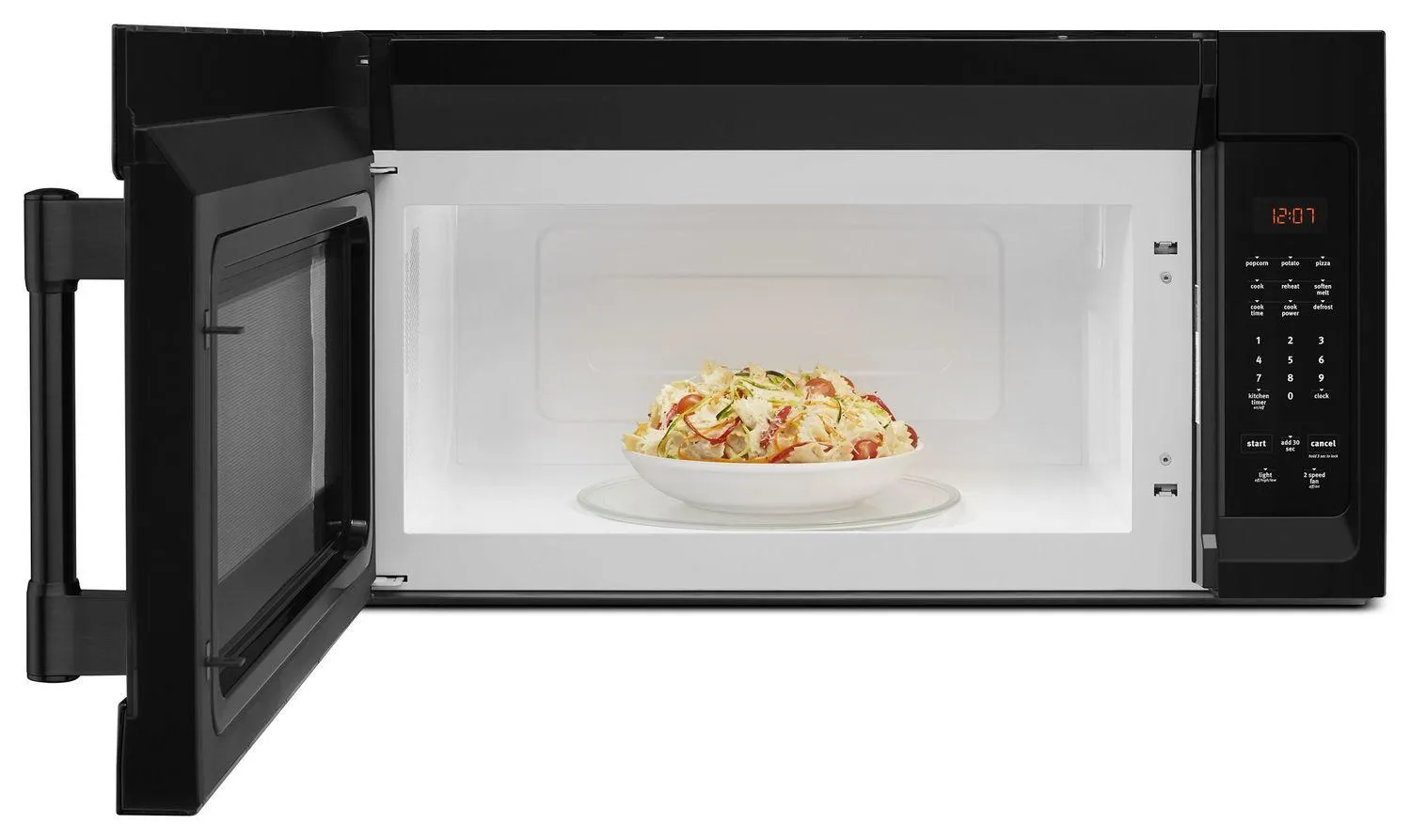 Maytag MMV1174FB Compact Over-The-Range Microwave - 1.7 Cu. Ft. Black