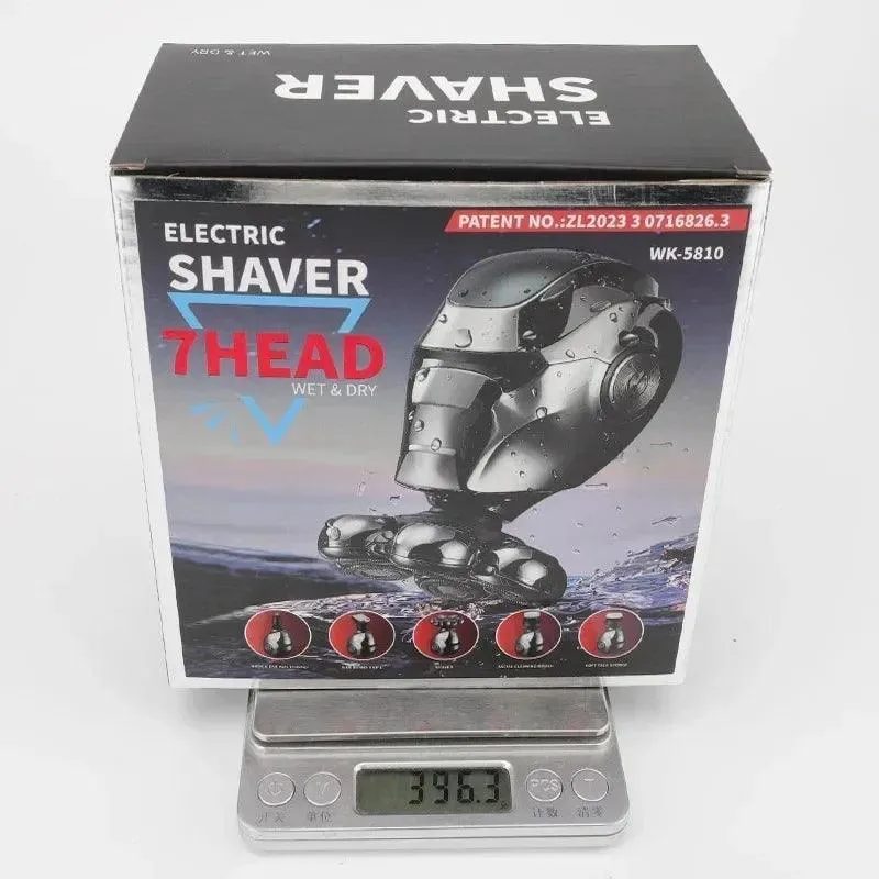 Men's Electric Razor Multi-function Electric Shaver Bald Hair