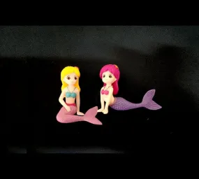 Mermaid Miniatures | Set of 2 Resin