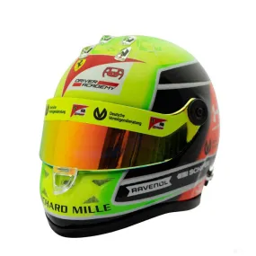 Mick Schumacher Mini Helmet, 1:4 scale, Green, 2020