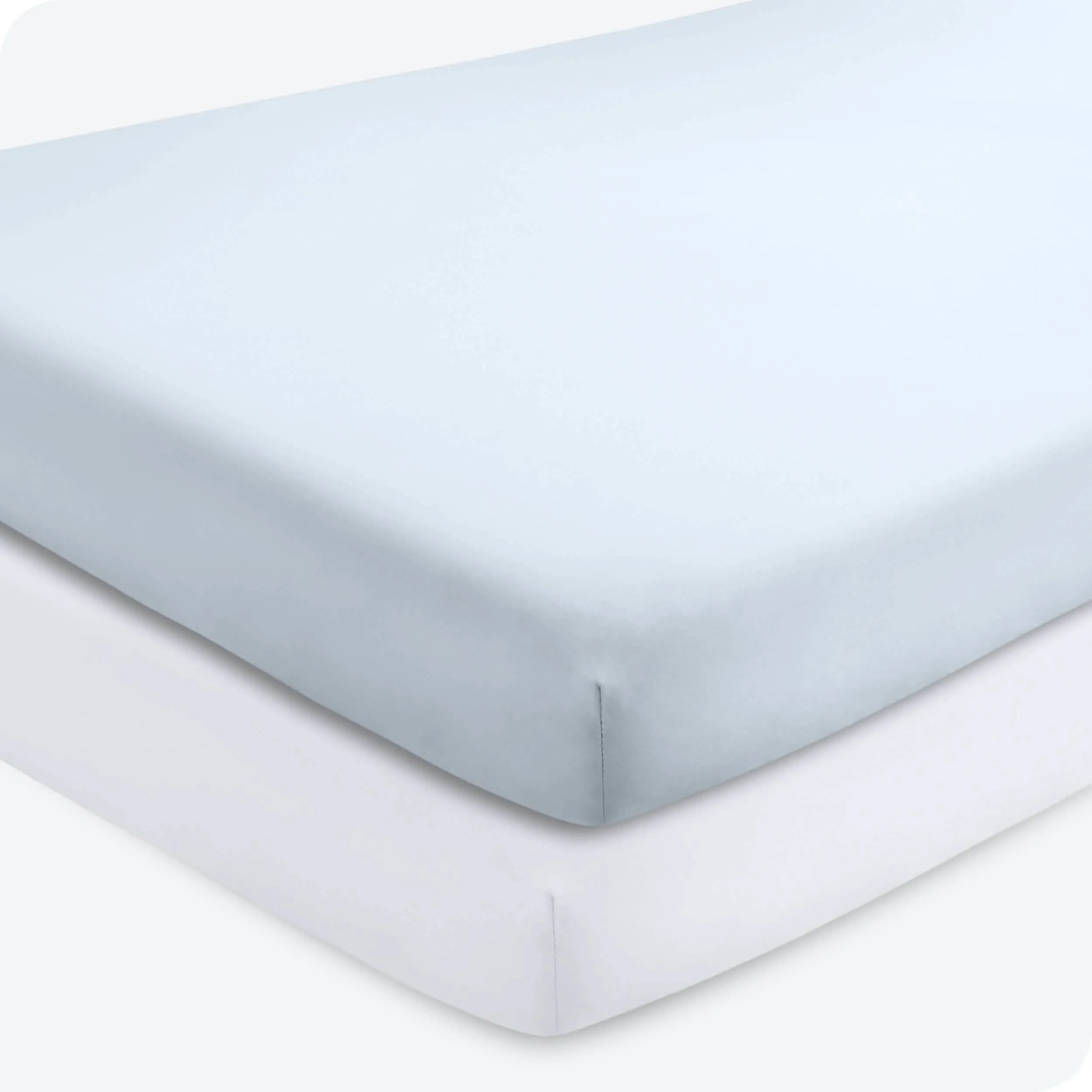 Microfiber Crib Fitted Sheet