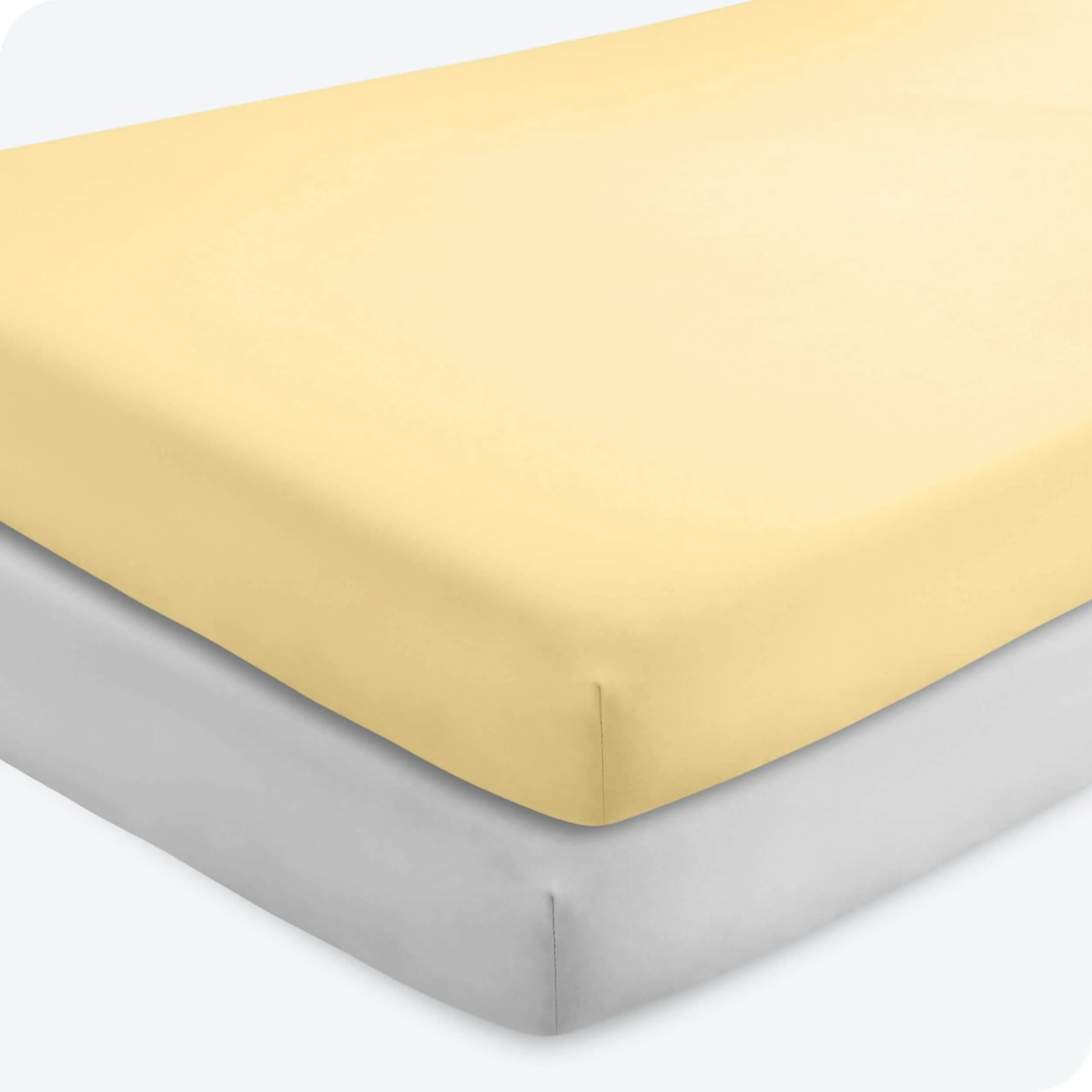 Microfiber Crib Fitted Sheet