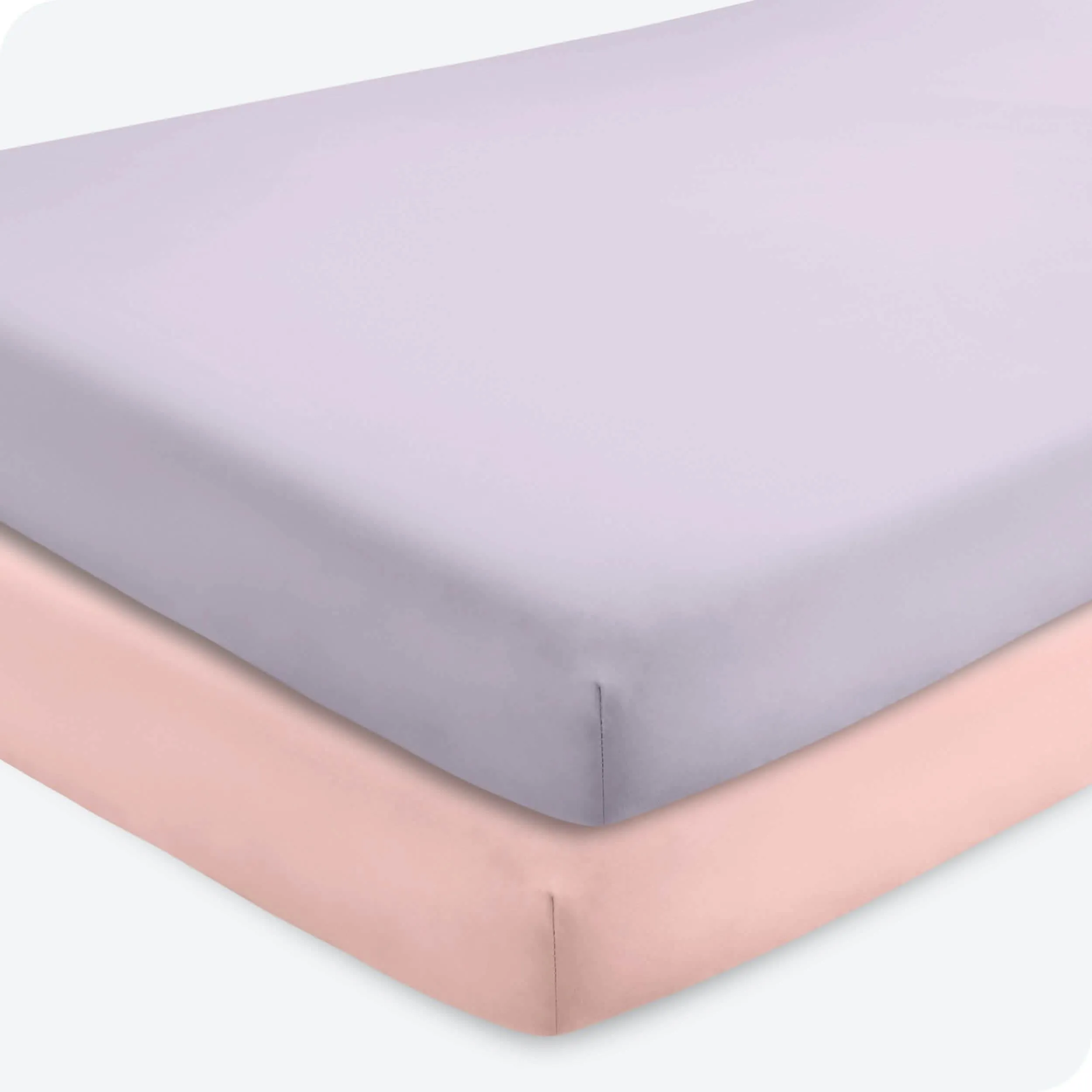 Microfiber Crib Fitted Sheet