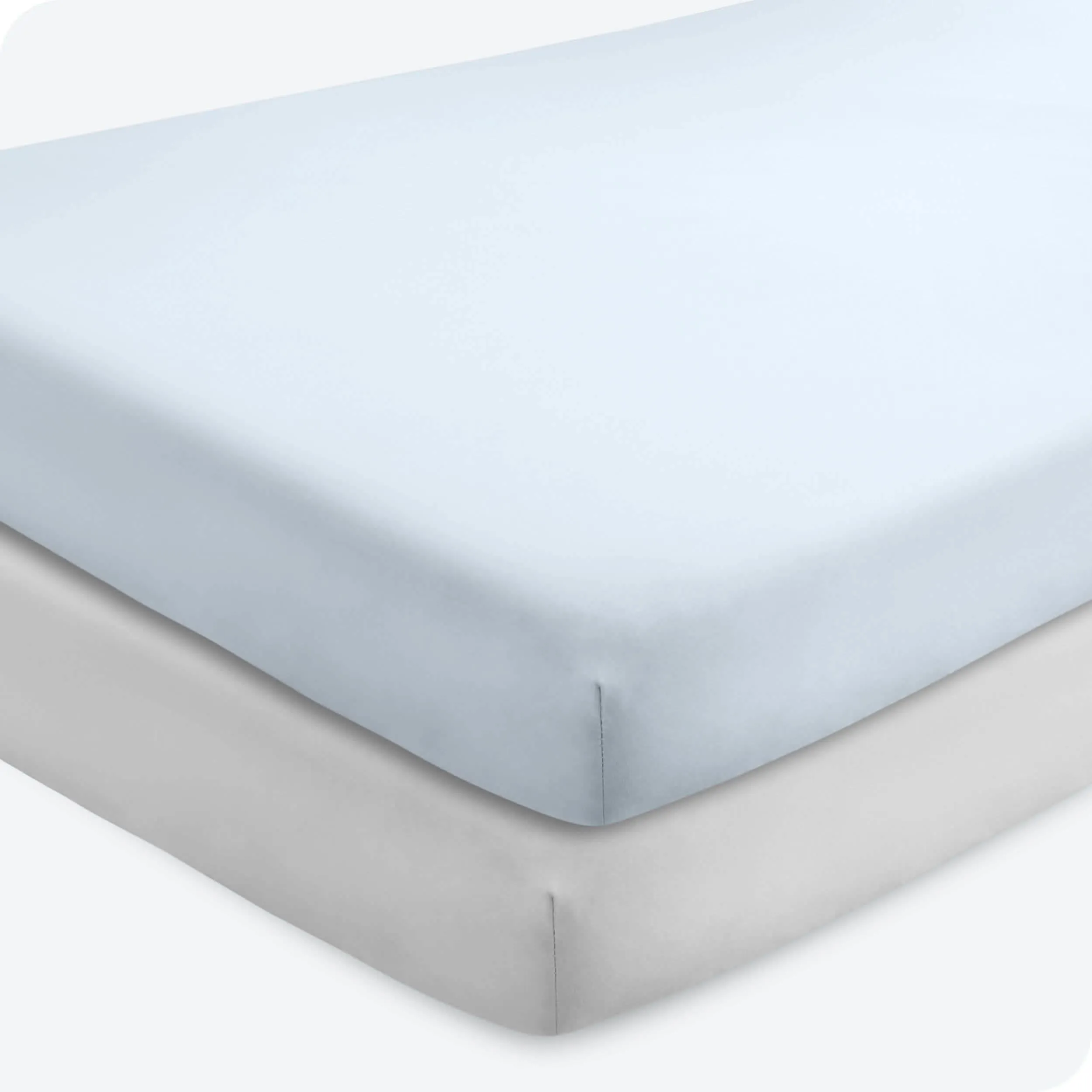 Microfiber Crib Fitted Sheet