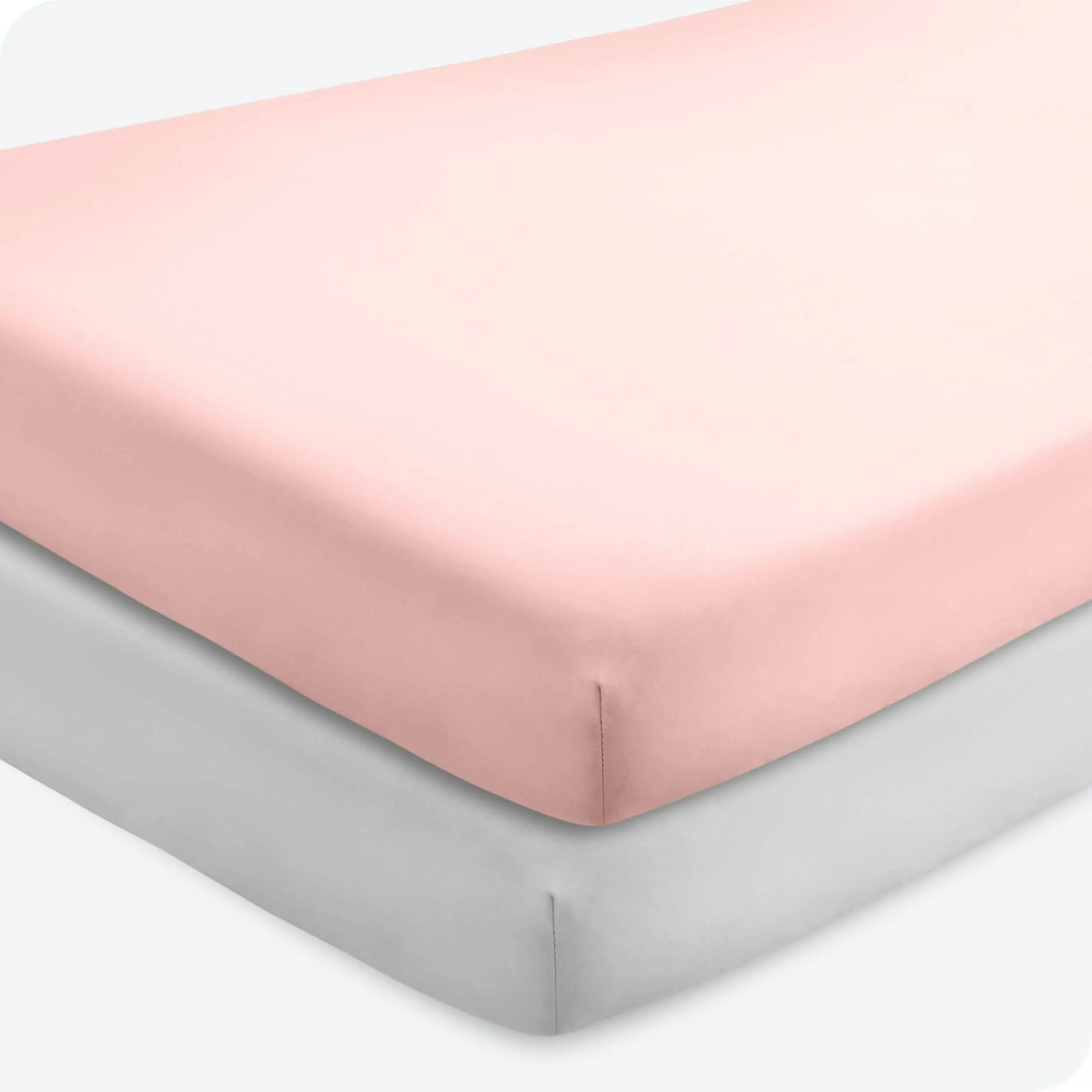 Microfiber Crib Fitted Sheet