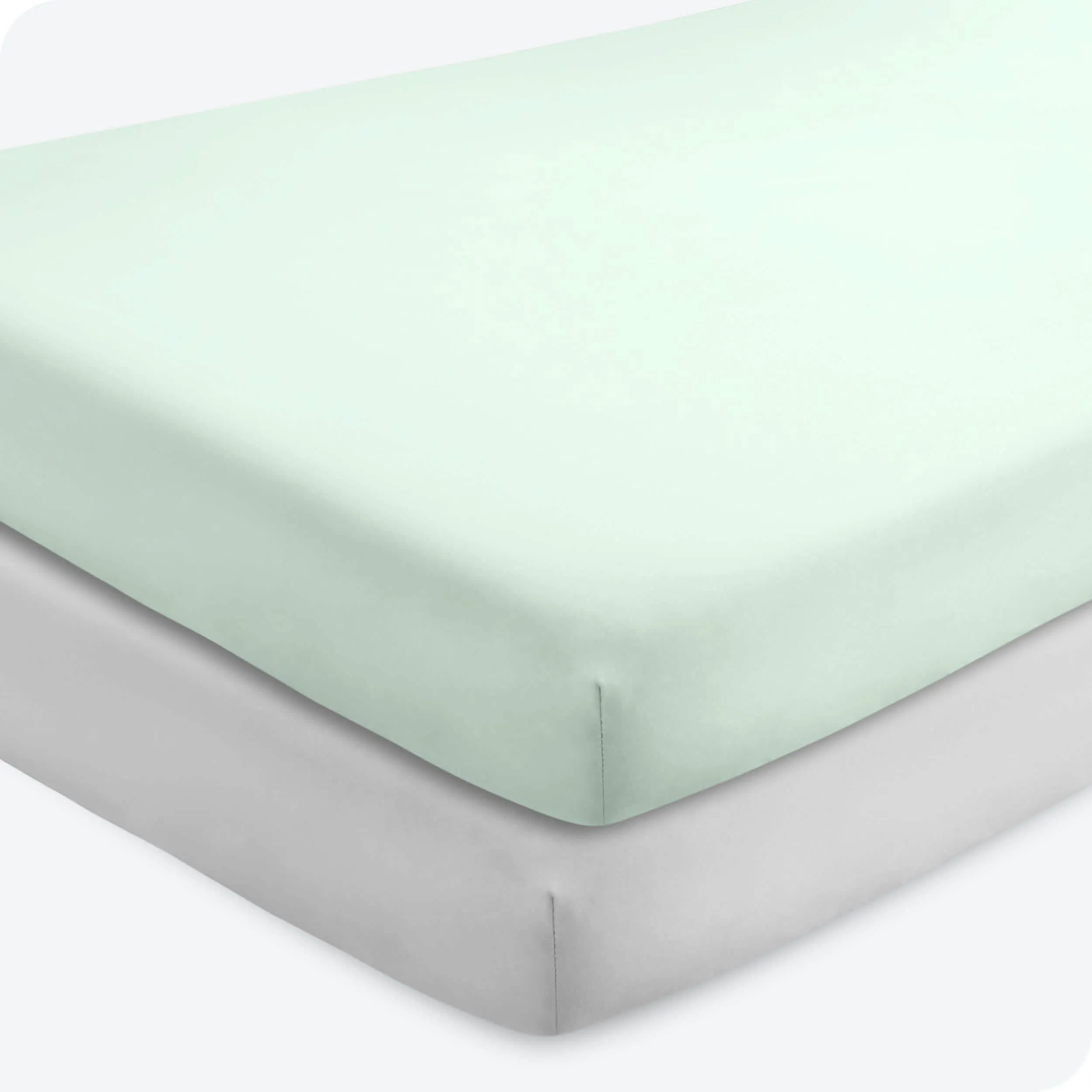 Microfiber Crib Fitted Sheet