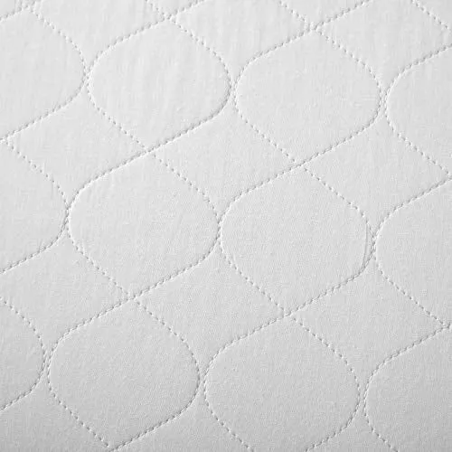 MIFXIN Waterproof Mattress Pad Protector Cover Hypoallergenic Breathable Soft Cotton Highly Absorbent Washable Quilted Fitted Mattress Pad Cover Protector (King)