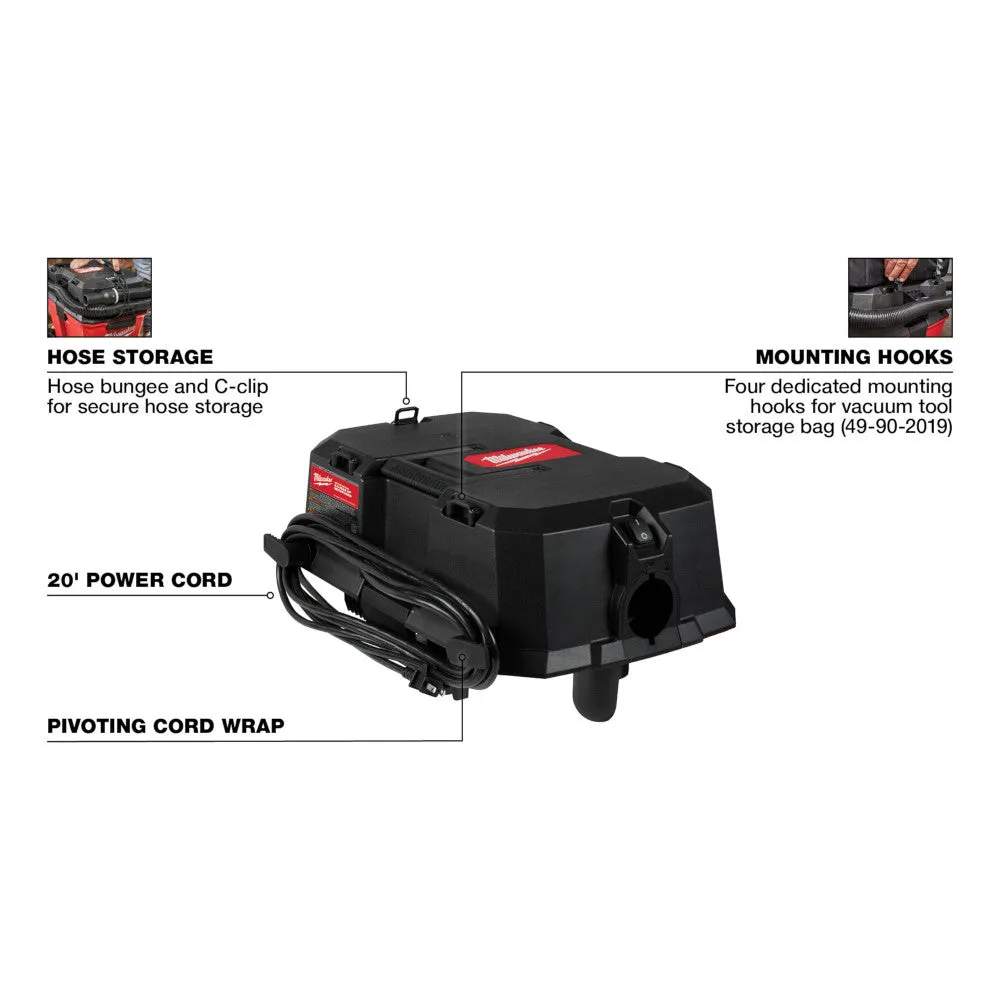 Milwaukee 0931-20 6.5 Peak HP Wet/Dry Vacuum Motor Head