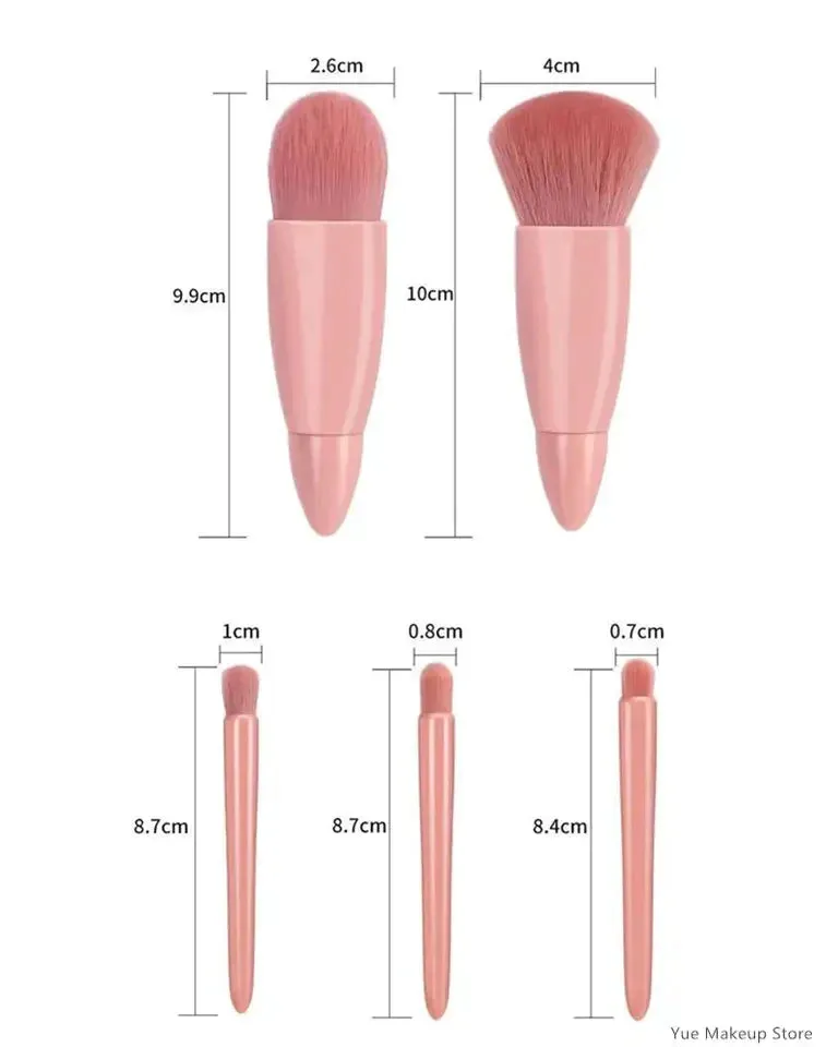 Mini Makeup Brushes Set Eyeshadow Foundation Blush Brushes