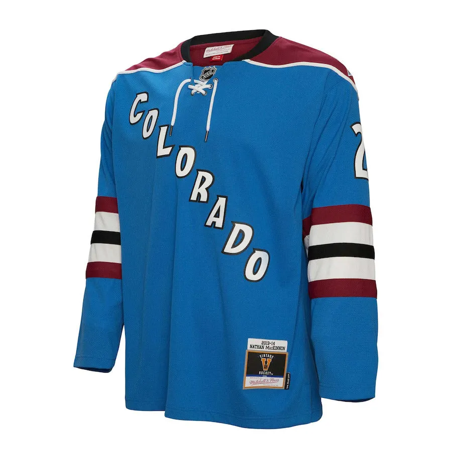 Mitchell & Ness Men's NHL Colorado Avalanche Nathan MacKinnon Jersey