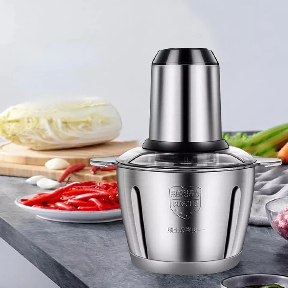 Multi-functional Electric Meat Vegetable Food Grinder 2 Speed Control