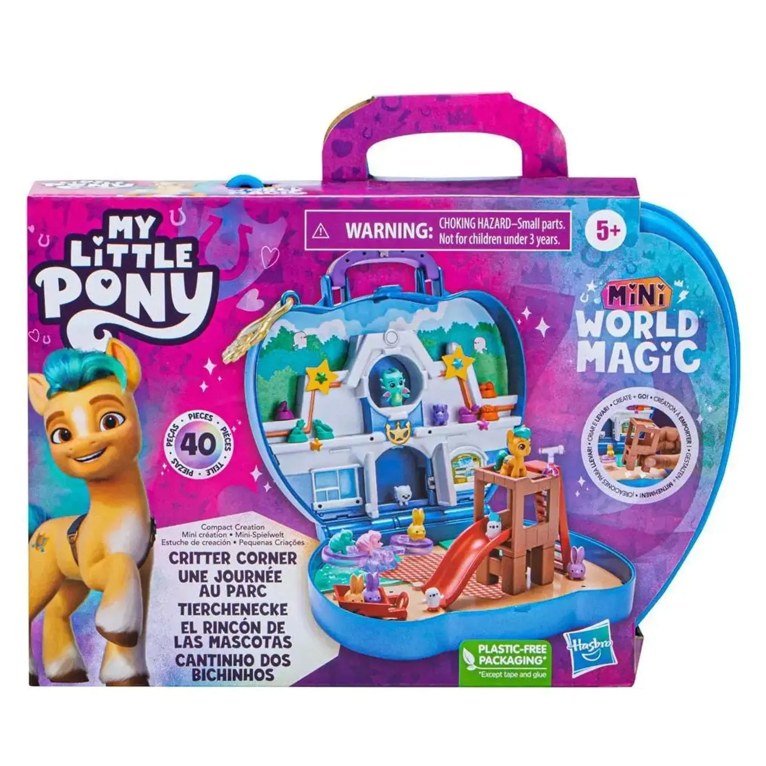 My Little Pony Mini World Magic Compact Creations 40  Pieces