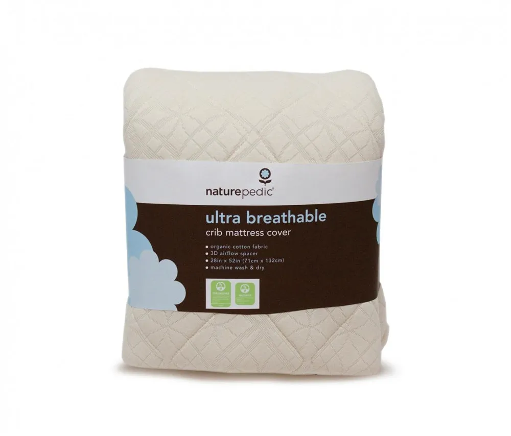 Naturepedic Ultra Breathable Crib Mattress Cover - PC47