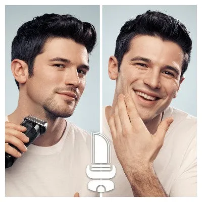 New - Braun Series 8-8457cc Men's Electric Foil Shaver with Precision Beard Trimmer & Clean & Charge SmartCare Center