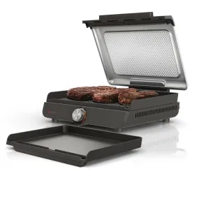 Ninja GR101UK Sizzle Grill & Flat Plate, Black