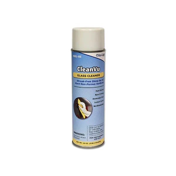 Nu-Calgon 4081-85 CleanVu Aerosol Glass Cleaner