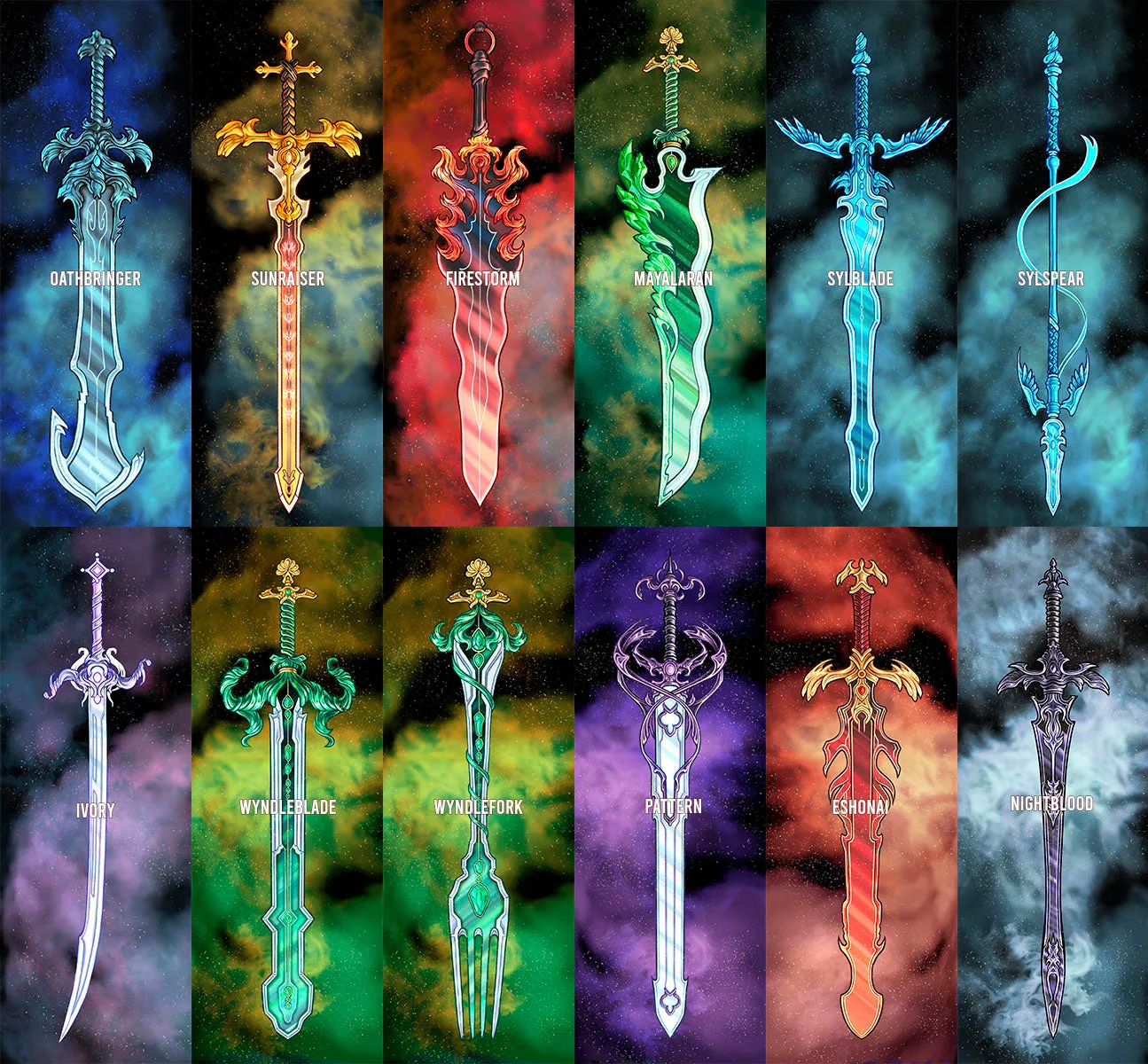 Oathbringer, Shardblade Glossy Bookmark