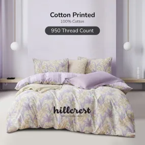 Online Exclusive Cotton Prints 950TC Fitted Sheet Set / Bed Set - HC0924 - 3