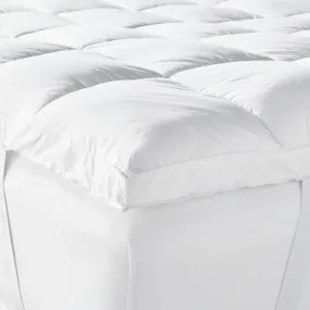 Open Box - King Ultra Loft Down Alternative Mattress Topper - Casaluna