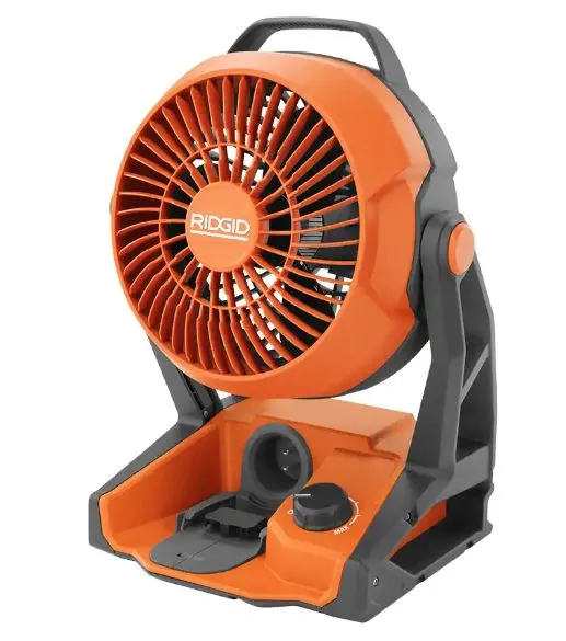 Open Box -  RIDGID 18V Cordless Hybrid Jobsite Fan (Tool Only)