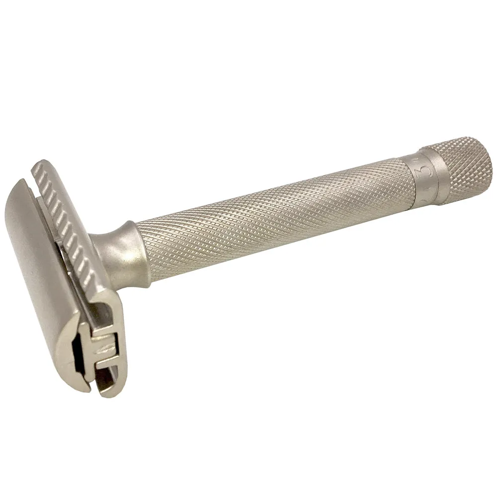 PARKER VARIANT ADJUSTABLE SAFETY RAZOR - SATIN CHROME