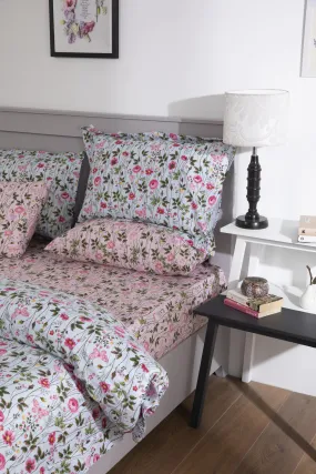 Pastel Floral-Bed Sheet