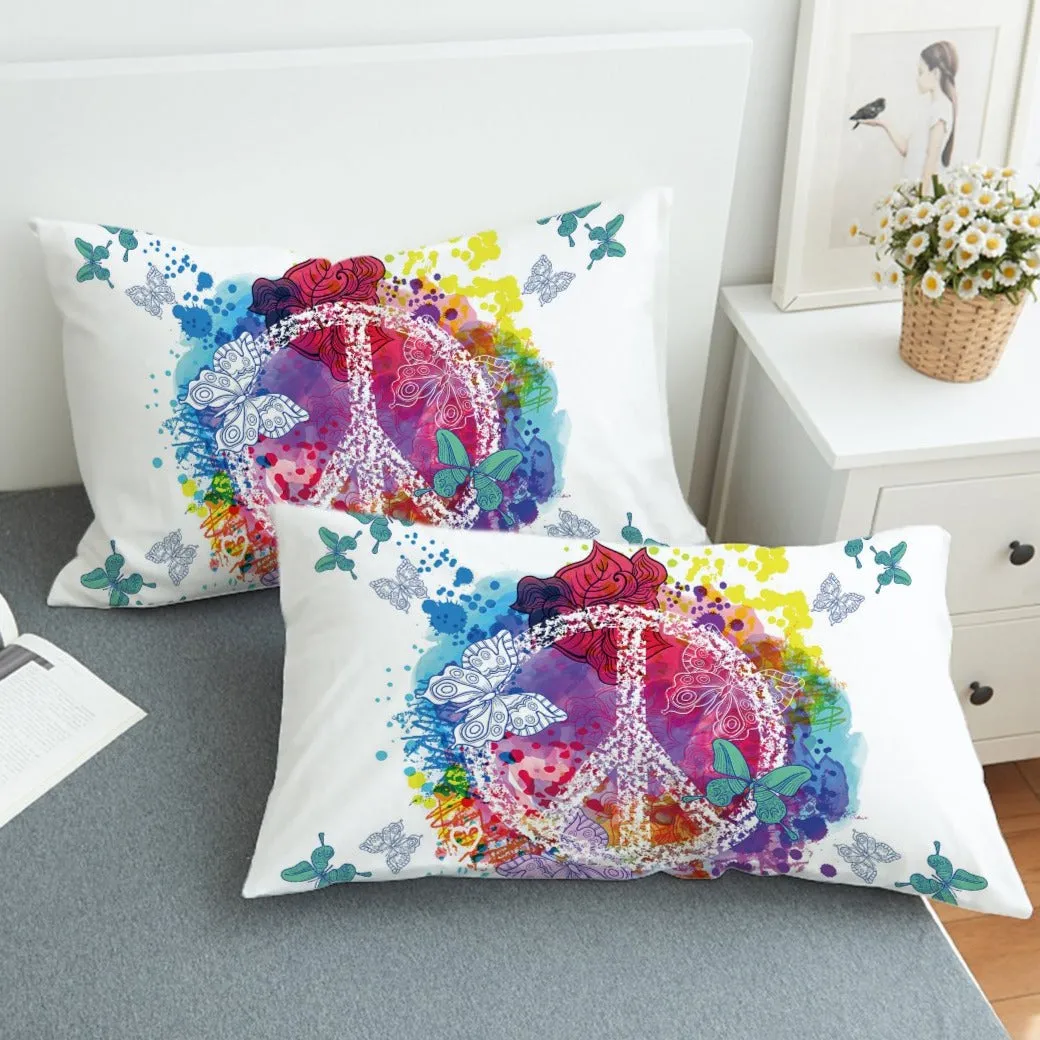 Peace on the Beach  Duvet Cover Set