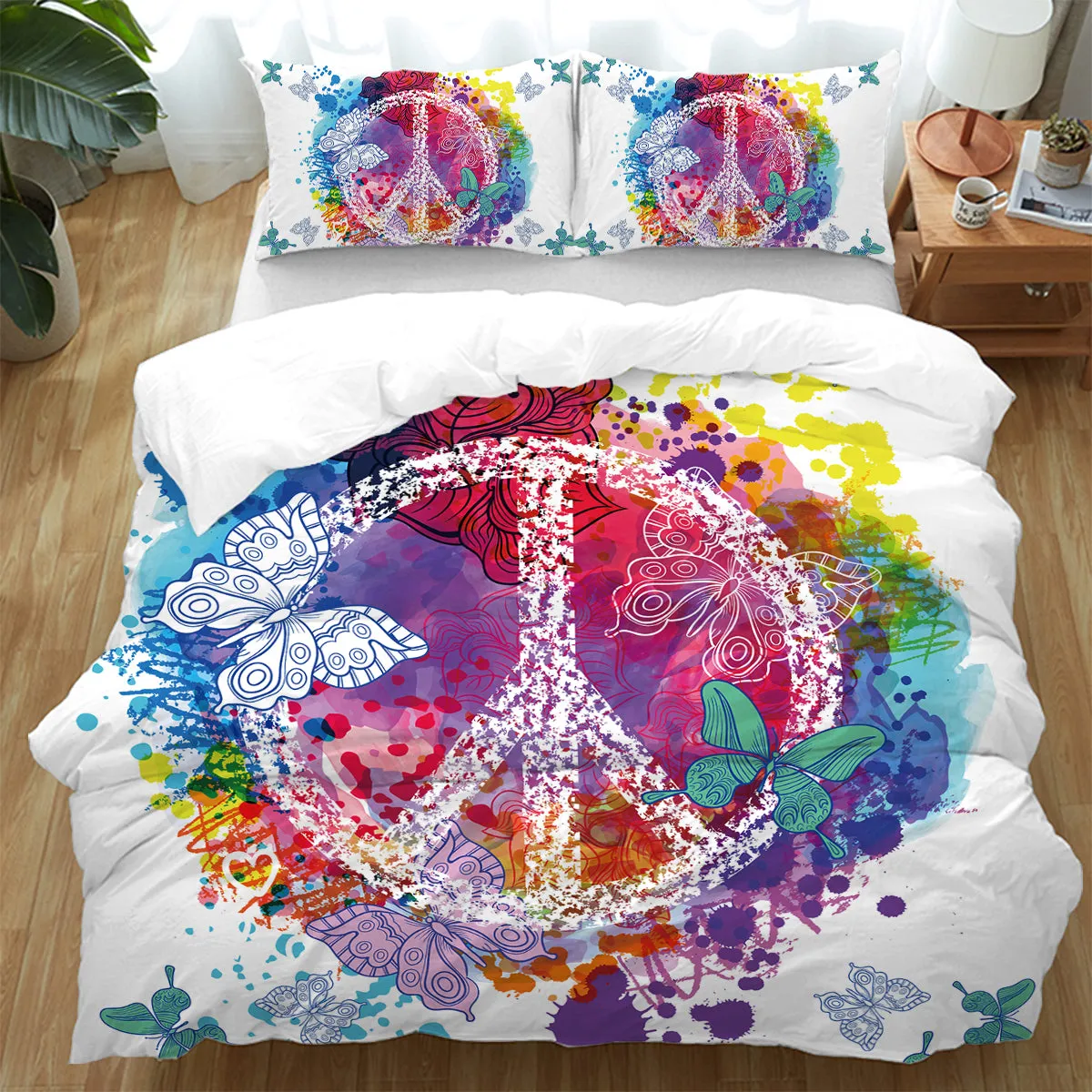 Peace on the Beach  Duvet Cover Set