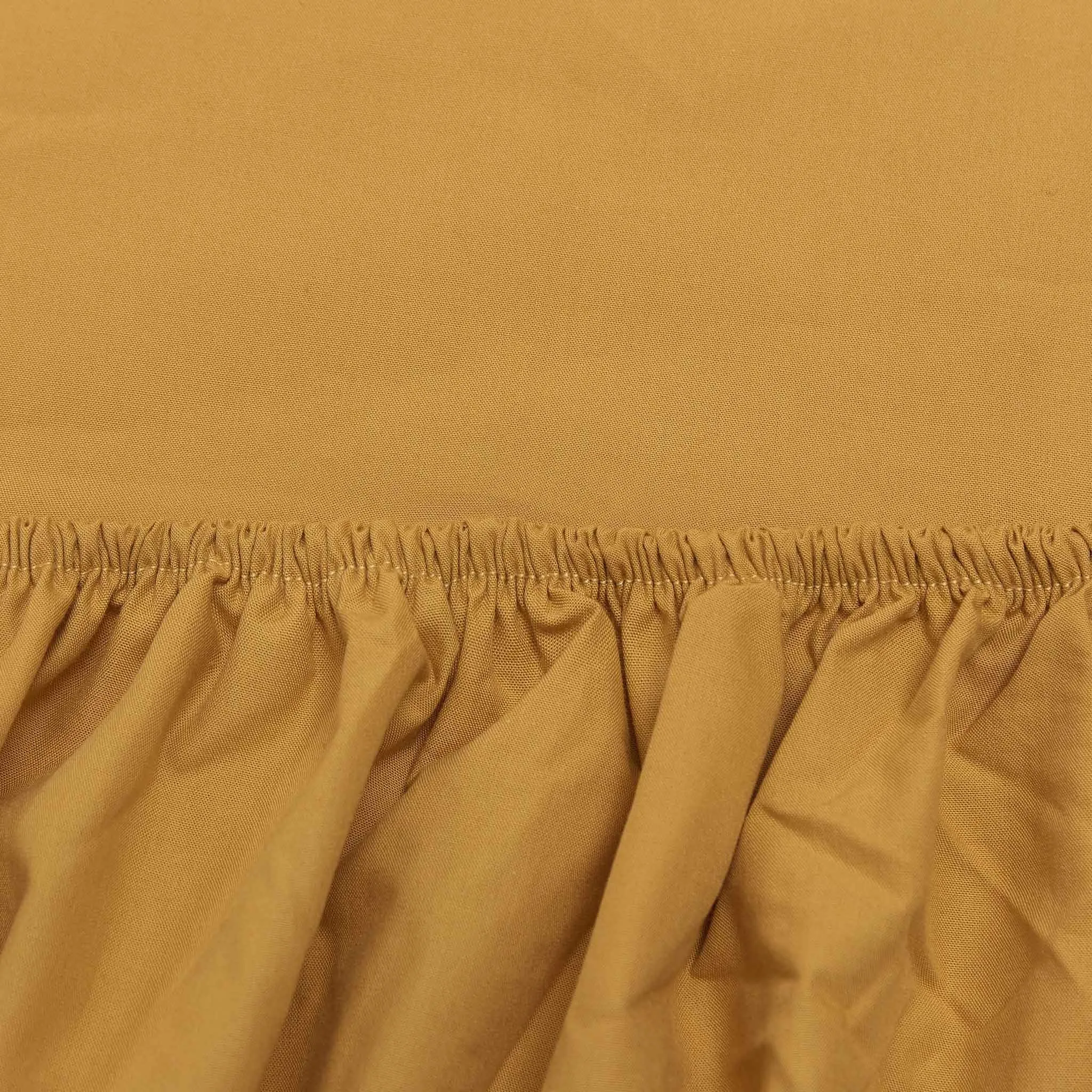 Perpignan Fitted Sheet [Mustard]