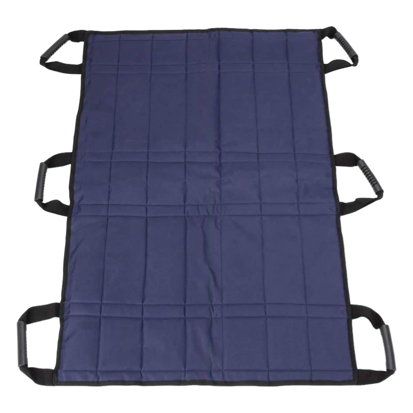 Positioning Bed Pad with Reinforced Handles Patient Sheet Multipurpose Transfer Board for Transferring Lifting Bed Pad Dark Blue