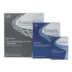 Puracol Collagen Dressing 4" x 4-1/4"